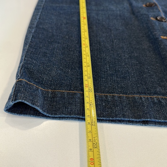 Talbots Denim Skirt Size 10p - Picture 6 of 8